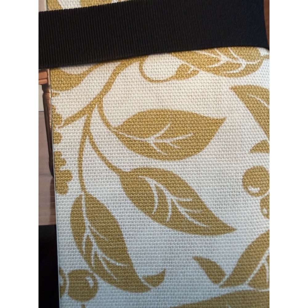 Lauren Ralph Lauren Tablecloth Pineview Floral 60x84 Gold Leaf Oblong Rectangle - Picture 3 of 6
